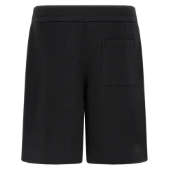Fleece Cotton Bermuda Shorts