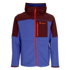 Fleece Hoodie Jakke Vin/Blå