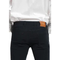 Fløjl 5-lomme jeans stil bukser