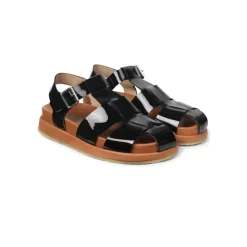 Fodbed med spænde sko