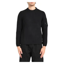 Full Rib Crewneck Lens Sweater