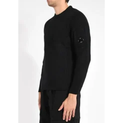 Full Rib Crewneck Lens Sweater