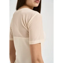 Gathered Split Dress