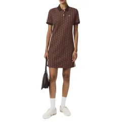 Geometrisk mønstret polokjole