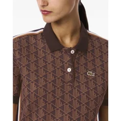 Geometrisk mønstret polokjole