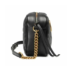 GG Marmont Small Matelassé Shoulder Taske