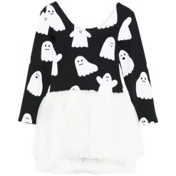 Ghost Print Tutu Kjole