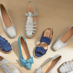 Glitter Ballerina - Lysblå