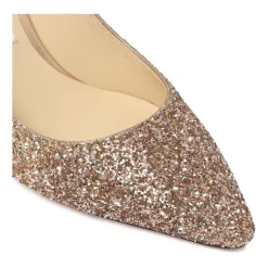 Glitter Romy Pumps med Hæl