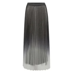 Glittercc Plissé Nederdel Sølv