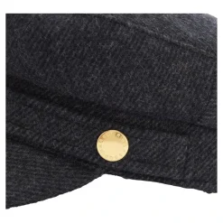 Grå Baker Boy Bothal Uldhat