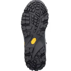 Grå Sneakers Vandtæt Læder Vibram Sål