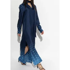 Gradient Silke Skjortekjole