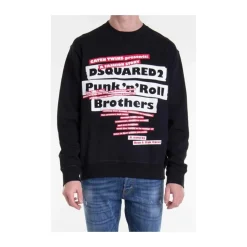 Grafisk Print Urban Sweatshirt