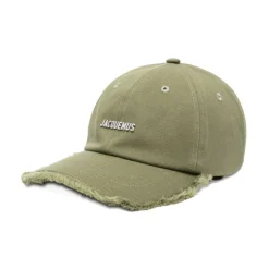 Grøn Bomuld Justerbar Spænde Hat