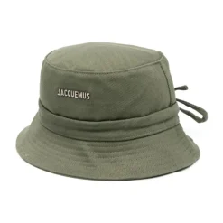 Grøn Bomuld Unisex Stilfuld Hat