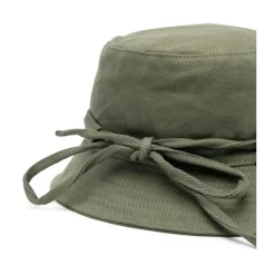 Grøn Bomuld Unisex Stilfuld Hat