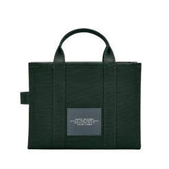 Grøn Canvas Tote Taske med Logo