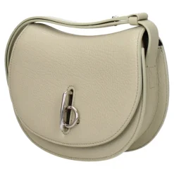 Grøn læder skuldertaske