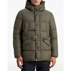 Grøn Parka Jakke til Mænd