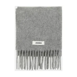 Gråt Uldtørklæde - Carro Style