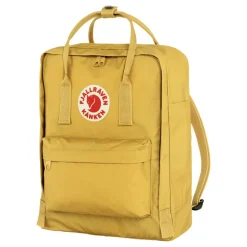 Gul Stofrygsæk med Flere Lommer