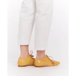 Gule Åbne Tå Richelieu Lædersko