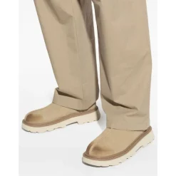 Gule Ruskind Lug Loafer Sko