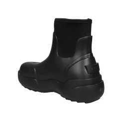 Gummistøvler med firkantet tå