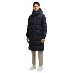 Hanoverian Hooded Long Down Jacket