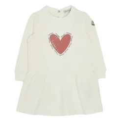 Heart Motif Cotton Dress