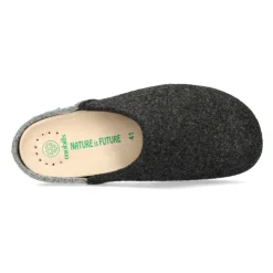 Herre Grå Filt Sandal/Klods