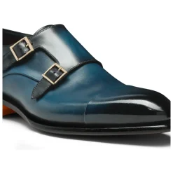 Herresko med dobbelt spænde