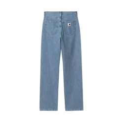 Højtaljede Straight Leg Denim Bukser