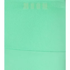 Højtaljet Logo Print Shorts