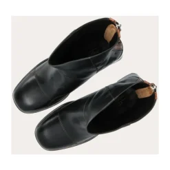 Håndlavede Læderstøvler med Blokhæl