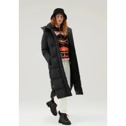 Hollow Lang Parka med Street Style Detaljer