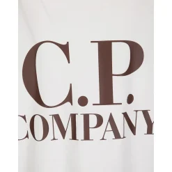 Hvid Crew Neck Gauze T-shirt