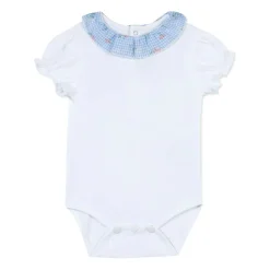 Hvid Peter Pan Krave Top