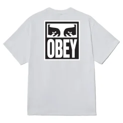 Ikonisk Eyes Tee med Bagtryk