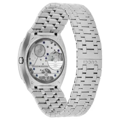 Interlocking G Blå Skive Rustfrit Stål Armbånd