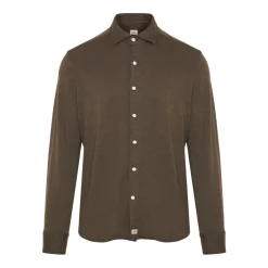 Italiensk Cotton/Lyocell Skjorte