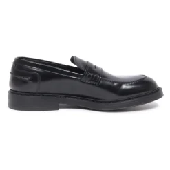 Italiensk Loafer Horse Nero Sort