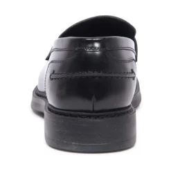 Italiensk Loafer Horse Nero Sort