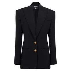 Jakke med snøreliv og 2 knapper