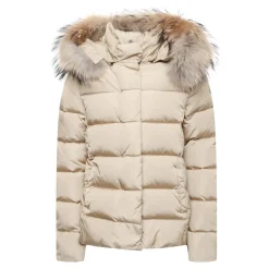 Jakke og vatteret overall-sæt