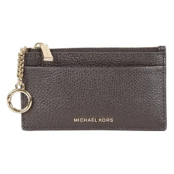 Jet Set Small Pebbled Leather Card Case