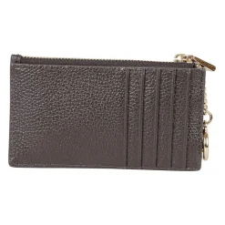 Jet Set Small Pebbled Leather Card Case