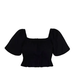 Joseva Cotton-Poplin Top