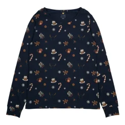 Jule Natsæt Navy Blazer AOP